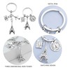 2 Pieces Eiffel Tower Keychains, Creative Keychain, Memorial Keychain, Travel