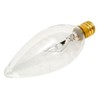 Bulbrite 25CTC/32/3 25-Watt 130-Volt Incandescent Torpedo Chandelier Bulb, 32mm, Clear
