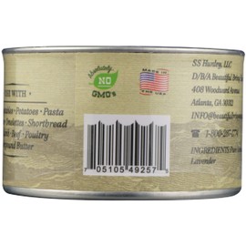 BEAUTIFUL BRINY SEA Lavender Sea Salt, 4 OZ