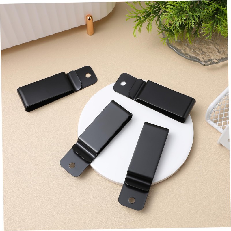 SUPVOX 10pcs Metal Belt Hook Holster Sheath Sna Pocket Holster