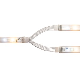 Litcessory Splitter Compatible with Nanoleaf Essentials Lightstrips (2 Pack, White)