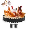 wepgjwmao 10 Ft Large Chicken Dust Bath Tub 37.5'' D