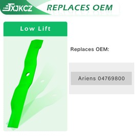 JXJKCZ 04769800 Lawn Mower Blades Set for 42 Inch Deck Ikon-X42, Ikon-XL42, Ikon-XL42CE, ZT XL 42 ZTX 42 Zero Turn Mowers (2 Pack)