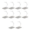 10 Sets Action Figure Stand Transparent Acrylic Anime Figure Display