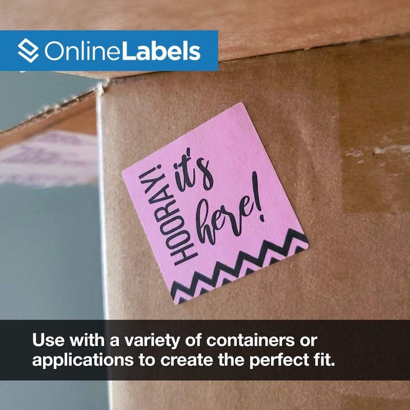 1.5 x 1.5 Square Label - Pack of 600 Labels,