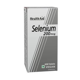 HealthAid Selenium 200ug - Prolong Release - 60 Vegan Tablets