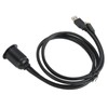 Type C 3.1 to USB 3.0 Flush Mount Cable with