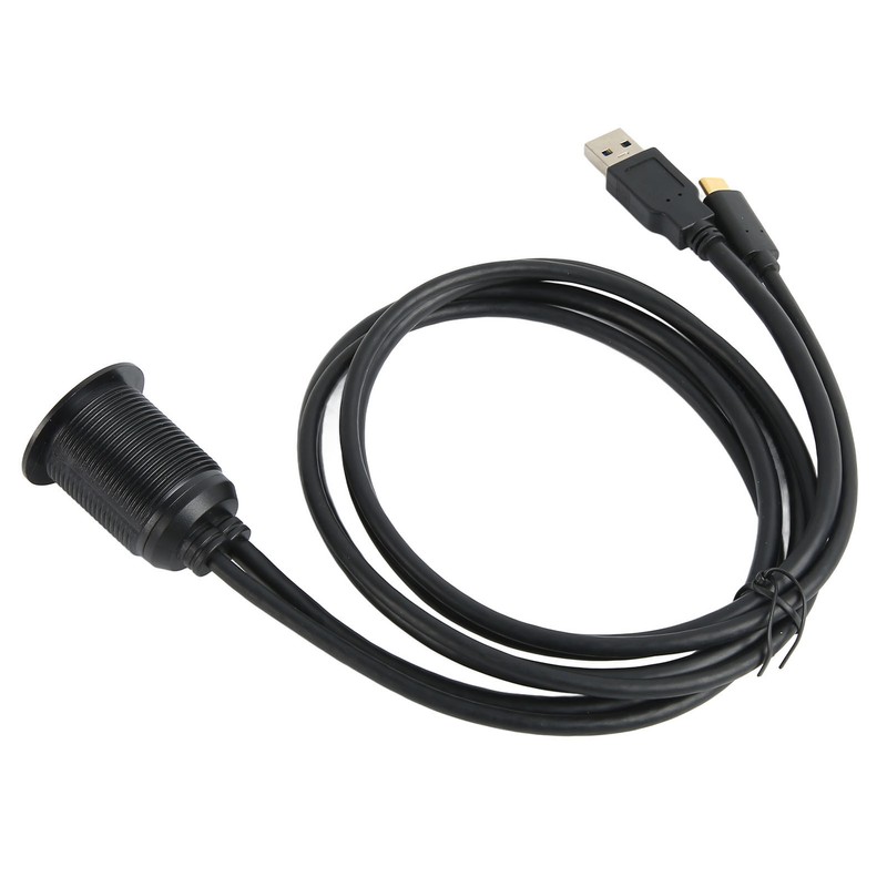Type C 3.1 to USB 3.0 Flush Mount Cable with