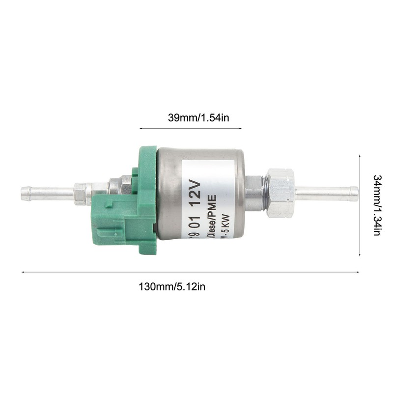 12V Diesel Heater Fuel Pump 1‑5KW 28ml Low Noise Strong