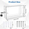 Universal Thermostat Lockable Box with Key Clear Acrylic Thermostat Cover