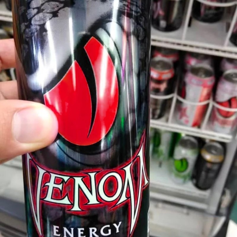 Venom Energy Drink, Original, 0 Fat, 160mg Caffeine, 16 Fl