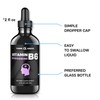 Vitamin B6 Liquid Drops - Pyridoxine hcl - Fast Absorbing