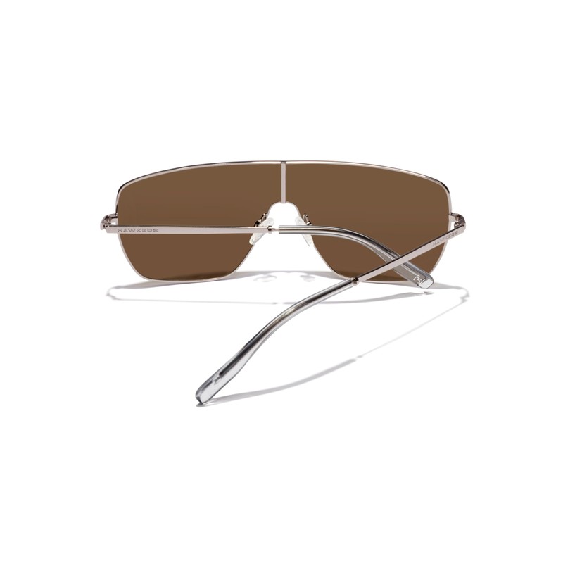 HAWKERS Unisex Eclipsa Sunglasses Metal Beige One Size, Metal Beige