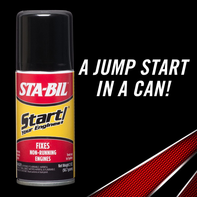 STA-BIL Start Your Engines! - Fixes Non-Running Engines - A