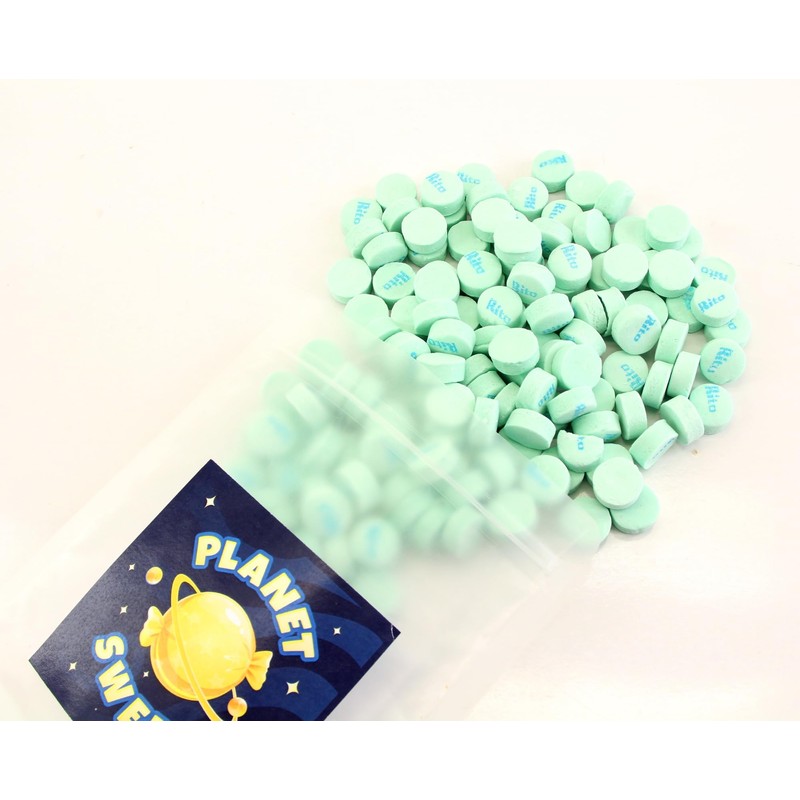 Planet Sweets Green Spearmint Lozenges Mint Candy - 8 Ounce