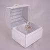 Wedding Bride & Groom Crystal Gift Box - Hand-Sculpted -