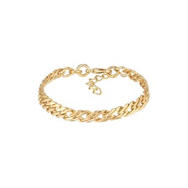 Elli Bracelet Ladies Links Twisted Classic Gold Coloured