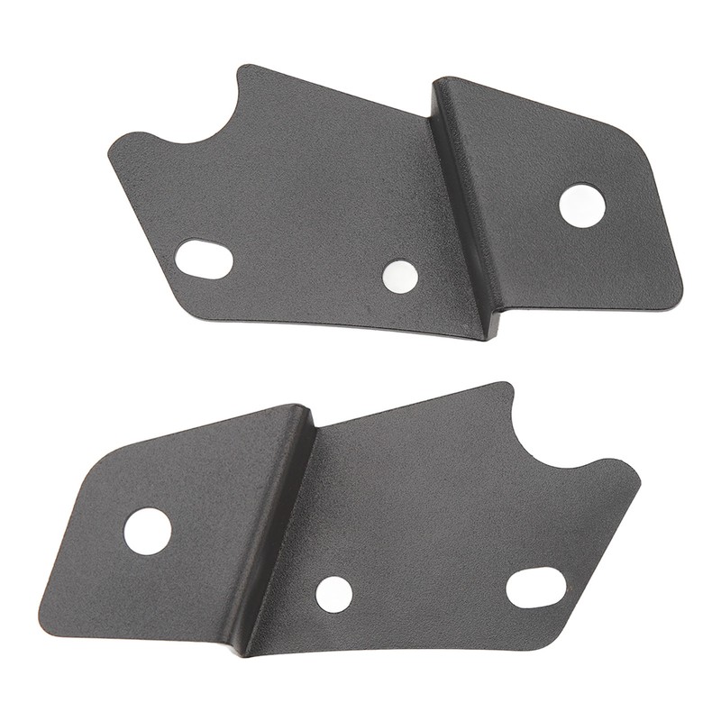 1 Pair A Pillar LED Light Brackets Black Powder Coating