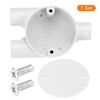sourcing map PVC Conduit Box Junction Box Y-shaped 3 Way