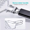 Grill Basket - Stainless Steel BBQ Portable Foldable Cooking Grate