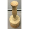 Vintage Wooden Sculptors Mallet - Never Used - 3.875" Diameter
