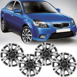 DREAMIZER R15 Car Wheel Cover Hubcaps Clip Vehicle Tire Caps For Kia Rio 1998 - 2009