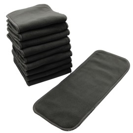 Microfiber Inserts for Cloth Diapers (10pcs-4 Layers Microfleece Inserts)