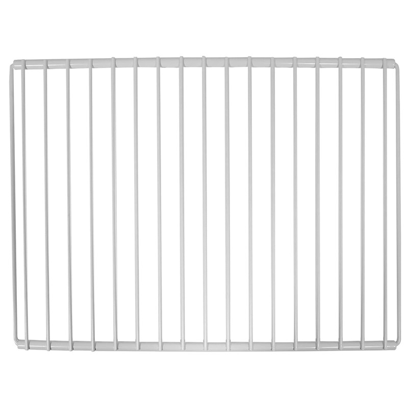 SPARES2GO Fridge Shelf compatible with Hisense Refrigerator Freezer Adjustable White