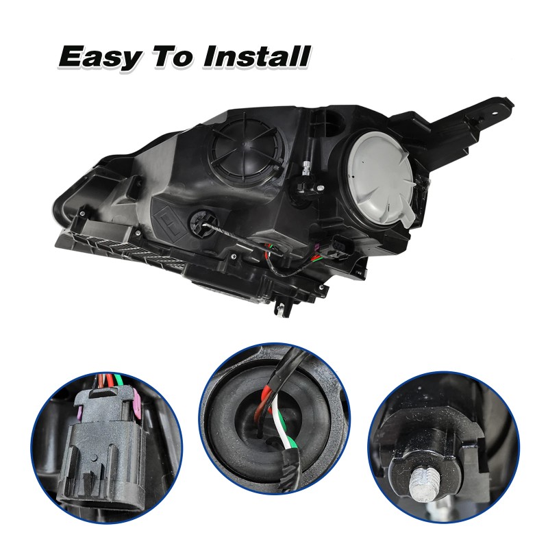 Stunning Front Headlight Assembly For 2012- 2017 Buick Verano Passenger