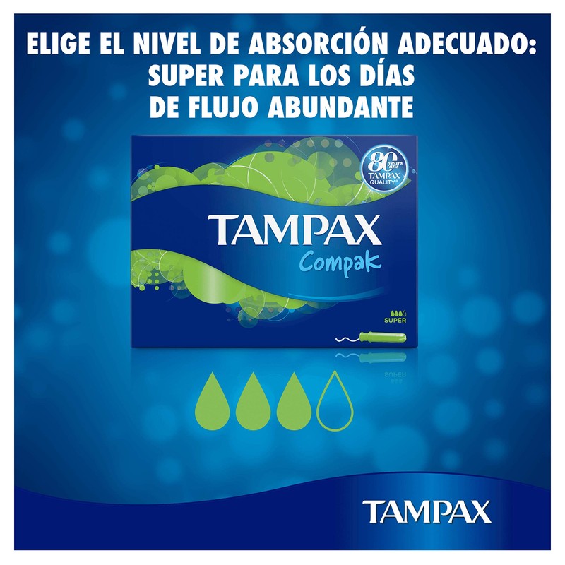 TAMPAX COMPAK SUPER 36