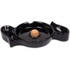 10.2" x 5.5" F.e.s.s. Large Ceramic 2 Cigar Rest and