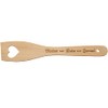 Spruchreif Wooden Spatula with Heart, Spatula with Engraving, Wooden Spatula,