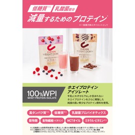 クレバー ホエイプロテイン [WPI100%] ウエイトダウン チョコレート味 315g [イヌリン 乳酸菌配合]