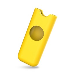 SVUASAN Silicone protective case for She's Birdie personal safety alarm, specially designed for women, Made of soft flexible material to effectively prevent scratches and damage from drops (Lemon)