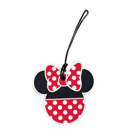 7STAR Mouse White Outline PVC Luggage Tag – Durable Suitcase Identifier for Travel Ease