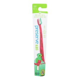 Preserve Kids' Toothbrush - Assorted Colors (Pack of 6)