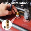 AIYOYOLIFE Air Compressor Check Valve 1/2 npt & 1/2 CFPC