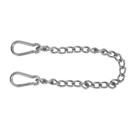 Sandbag Extension Chain Rust Proof High Load Bearing Capacity Stainless Steel Adjustable Hanging Chair Chain for Hammock Chair Outdoor Chrome Plated 660mm / 26in