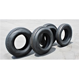 Antego ST185/80D13, 6PR Load Range C Trailer Tire by Antego Tire & Wheel (Set of 4)