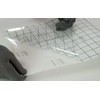 VViViD Transparent Medium Tack Vinyl Transfer Roll w/Grid for Signage,