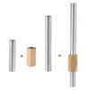sourcing map Hex Coupling Nuts M10 x 1mm Fine Thread