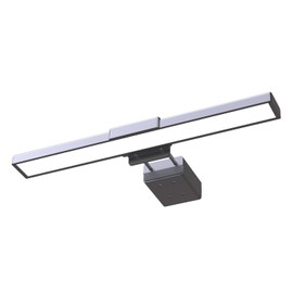 DAC LED Monitor Lamp, Dimmable, Black-USB Lamp-E-Reading Monitor Clip Lamp-Monitor Light Bar Screen Lamp Task Lamp-Work from Anywhere Office/Home-No Glare (Medium)