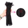 Lovenea 6 Inch 40 Strands 100% Real Human Hair Dreadlock