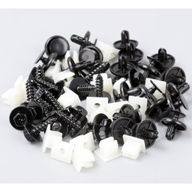 OAUTOO 20Sets Front Bumper Engine Under Cover Retainer Kit Compatible with Toyota & Lexus 90467-07201 90189-06193 90159-60477