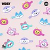 Solomon Shoji WDZY Hair Clip, HAIR CLIP LYA, WDZY-WHC-LY, Set