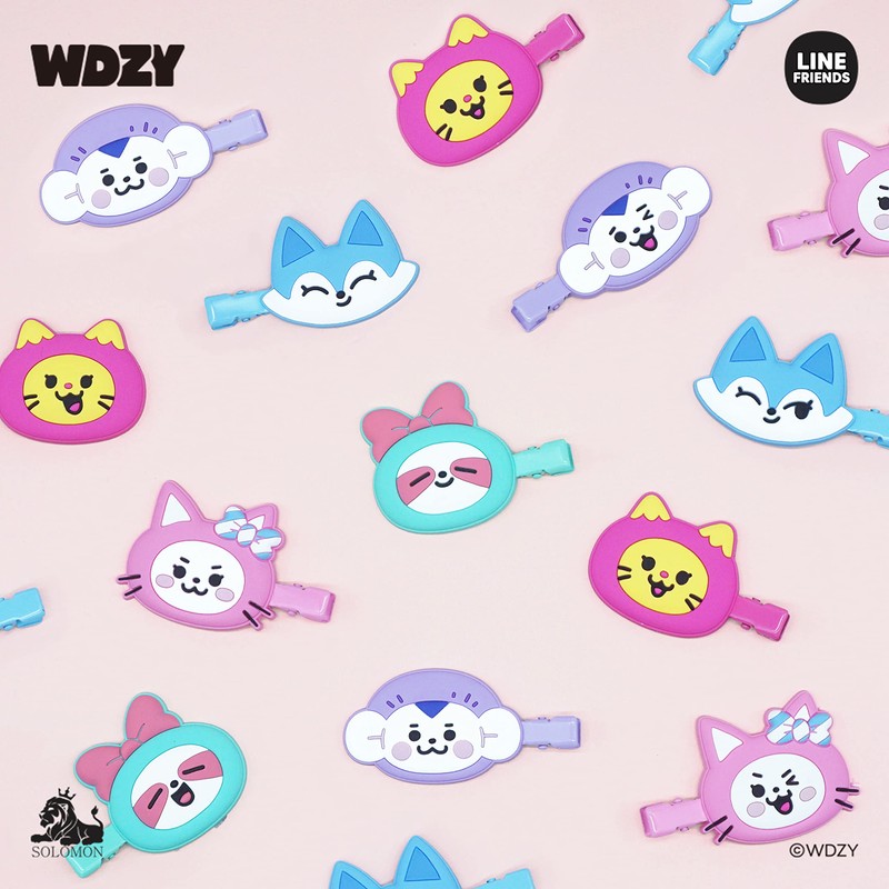 Solomon Shoji WDZY Hair Clip, HAIR CLIP LYA, WDZY-WHC-LY, Set
