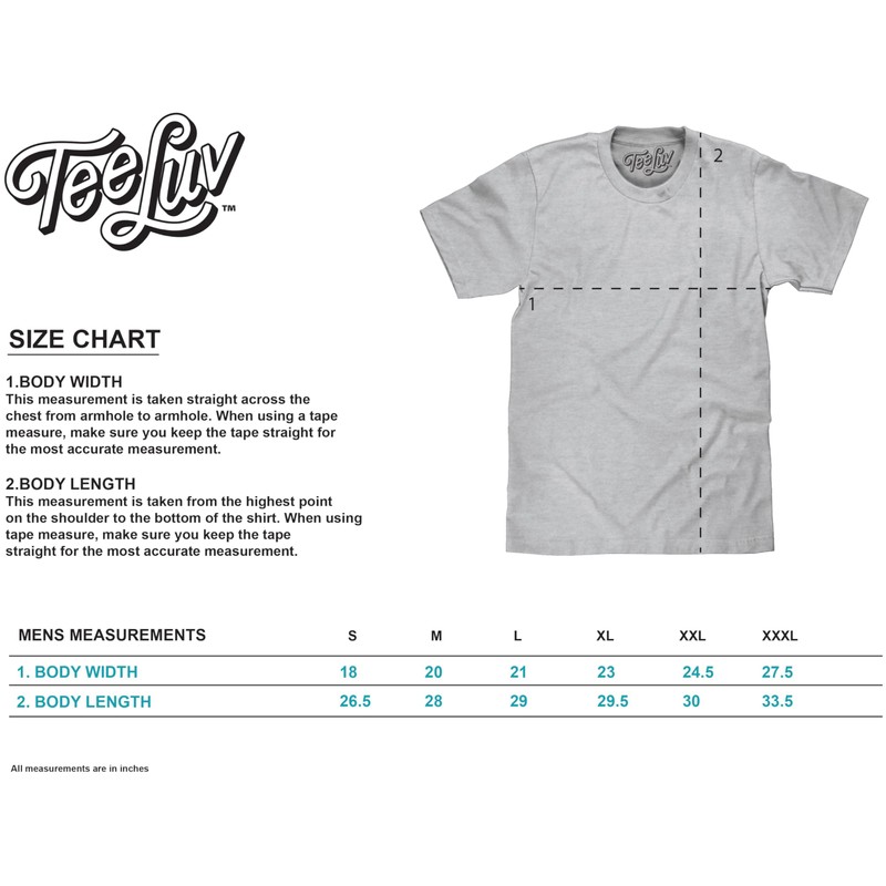 Tee Luv Men's Retro Chevy Corvette C1 Shirt - Front