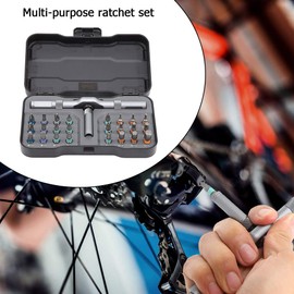 yimingli DUKA RS1 Multi-purpose 24 in 1 Ratchet Wrench Screwdriver S2 Magnetic Bits