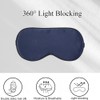 2 PACK Mulberry Silk Sleep Eye Mask, 100% Real Silk,