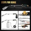 WOWMTN 1.2M BTU Propane Weed Torch Kit, Dual-Mode Hose, Safe